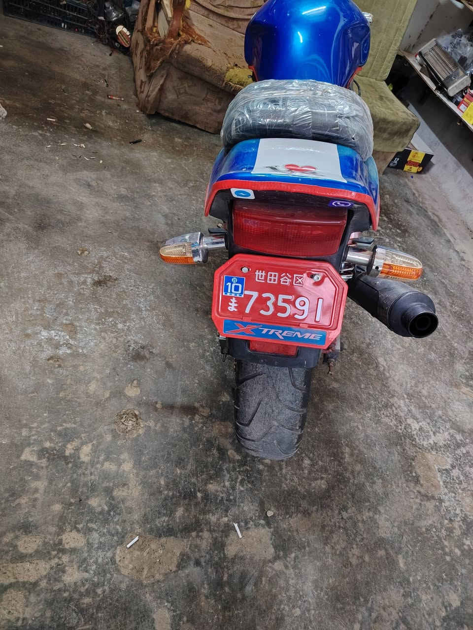 سلام عليكم
سيبي ٤٠٠
جيل الاول
١٦ولف
محرك كير كابريتر شرط
كهربايات شرط
اوراق موجوده
محرك مفتوح كاور
دراجه مرتبه حلوى وكاعده

بس بيها شي مرات ماتاخد بسلف واحد ٢ او ٣ يلاه
تفاصيل ***********
