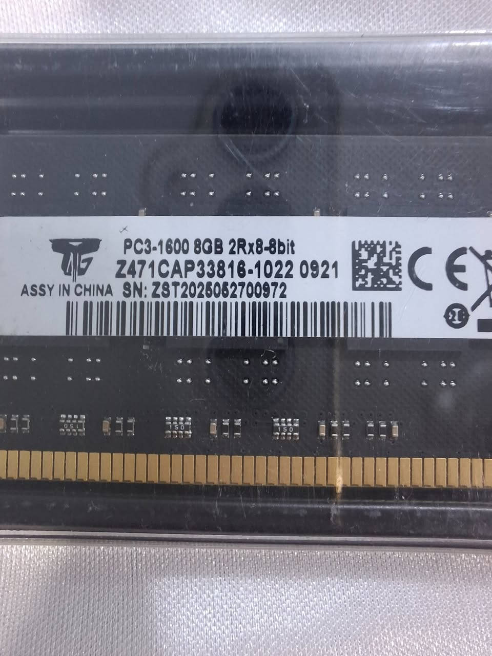 رام دسكتوب حجم 8 جيجا DDR3 سرعة 1600
جديد لوك ع الفحص
سعر القطعة 8 الف
سعر القطعتين 15 الف
يوجد توصيل لكافة المحافظات بغداد, العراق


**إذا كنت صاحب هذا الإعلان وتريد حذفه لأي سبب، رجاءا أرسل رسالة إلى الدعم الفني**
