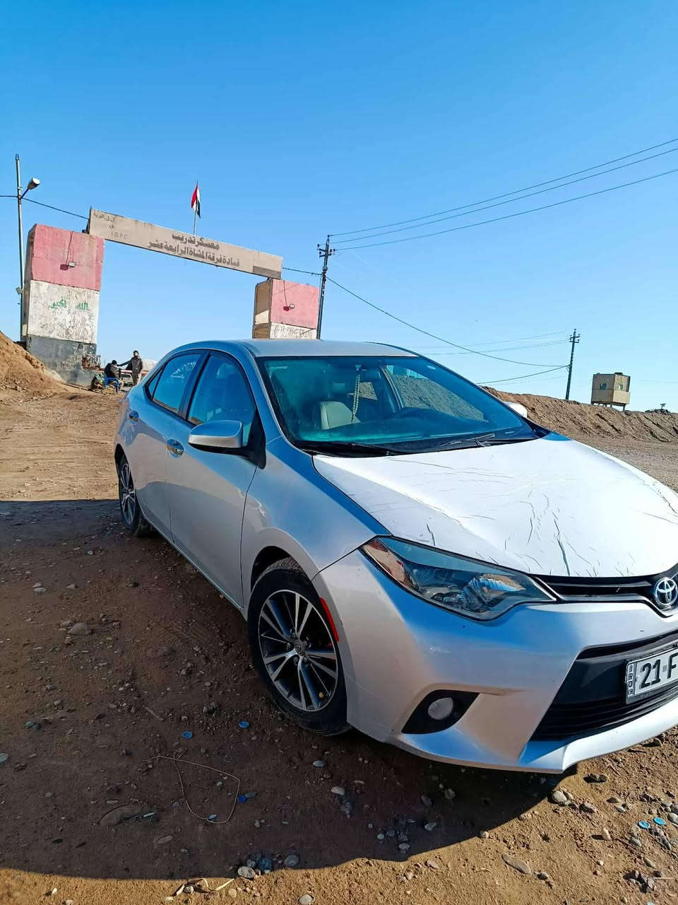 سلام عليكم سيارة كورولا موديل 2016 رقم سيلماني بسمي الضرر جامرلخ وبونيد صبغ السعر) 136(***********

