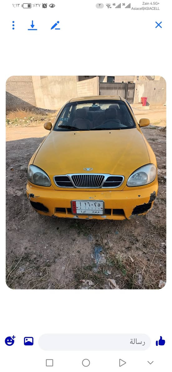 دايو لورنس 2001 للبيع السعر 35


**إذا كنت صاحب هذا الإعلان وتريد حذفه لأي سبب، رجاءا أرسل رسالة إلى الدعم الفني**