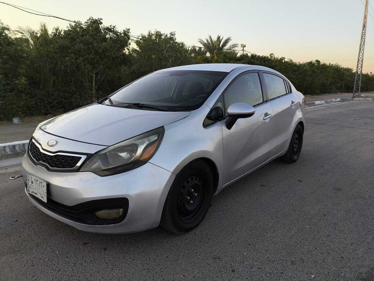 للبيع كيا ريو موديل14 وارد امريكي حادثها جاملغ خلفي فقط ومرشوشة حزام اثر جراد بدون دواخل ماشية 85الف كير مكينة تبريد جاهزات رقم بغداد تحويل مباشر السعر 67 مكاني كربلاء ***********
