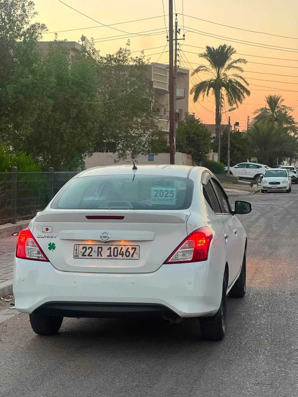 سلام عليكم
للبيع نيسان سني مصري ٢٠٢٥ 
مكفوله من صبغ وتبديل فقط بارد مائشر عليه
ماشيه ٥٤ الف
رقم أربيل بسمي صديقي ساكن الكرخ تحويل مباشر 
دوشمه كامله كشنات ارضيه
***********
بغداد الكرخ
