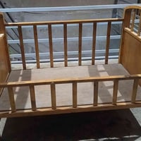 جربايه مال اطفال عمر حديث الولادة إلى عمر 6سنوات خشب صاج اصلي تفصال سع...