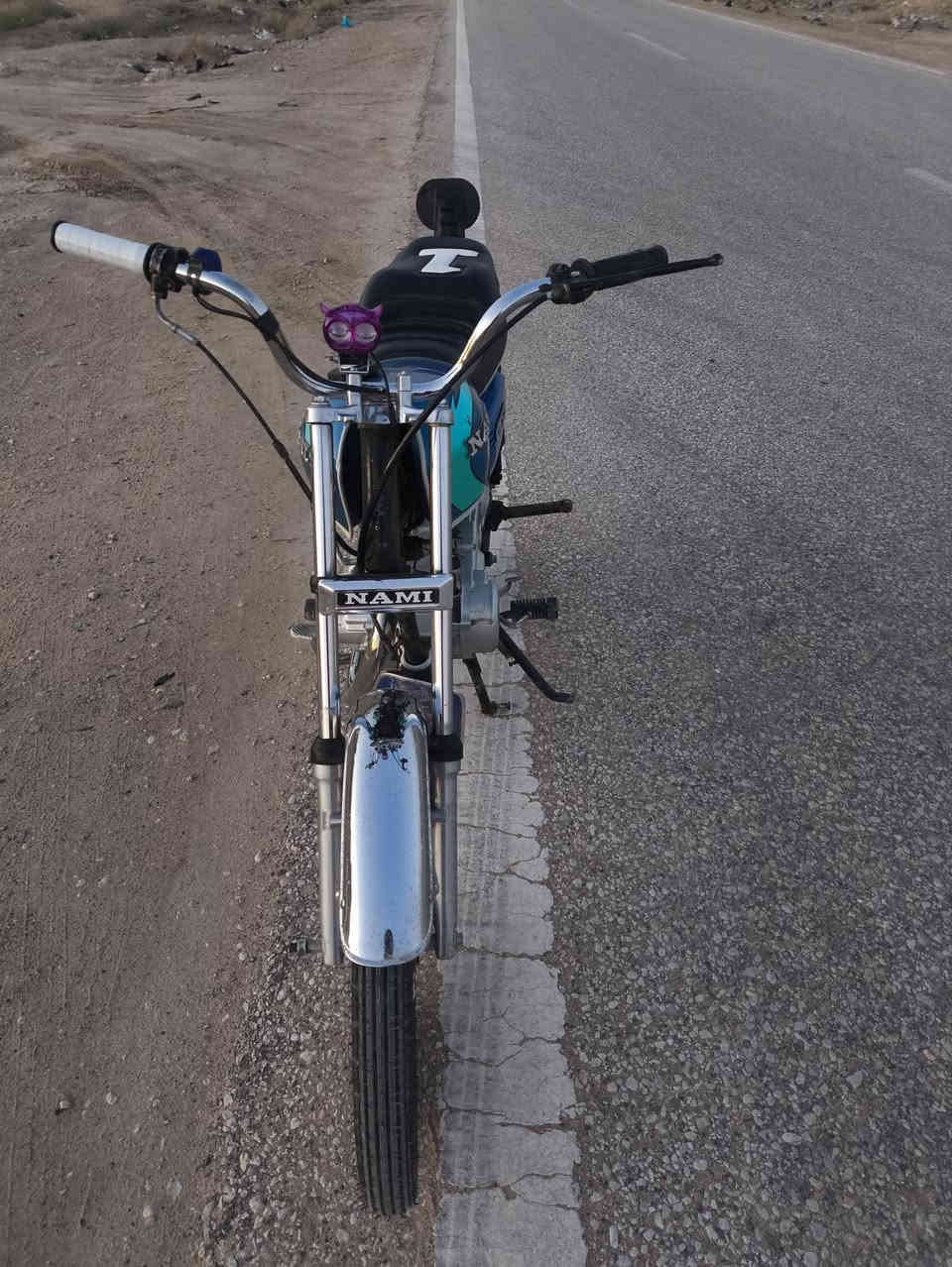 الدراجه نضيفه ومكفوله كامله ما بيها اي نقص 
للبيع ايراني نضيفه شوفة عينك عليها  محرك 2023
شاصي 17اوراق استنساخ (سكنر) 
للتواصل ***********
