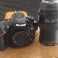 كاميرا 📷 نيكون فول فريمd610 شرط النضافه هيه وباكيته استخدام شخصي السعر...