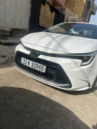 للبيع فقط كورلا هايبرد موديل 2025 رقم بغداد بسمي تحويل ثاني يوم مكينه ...