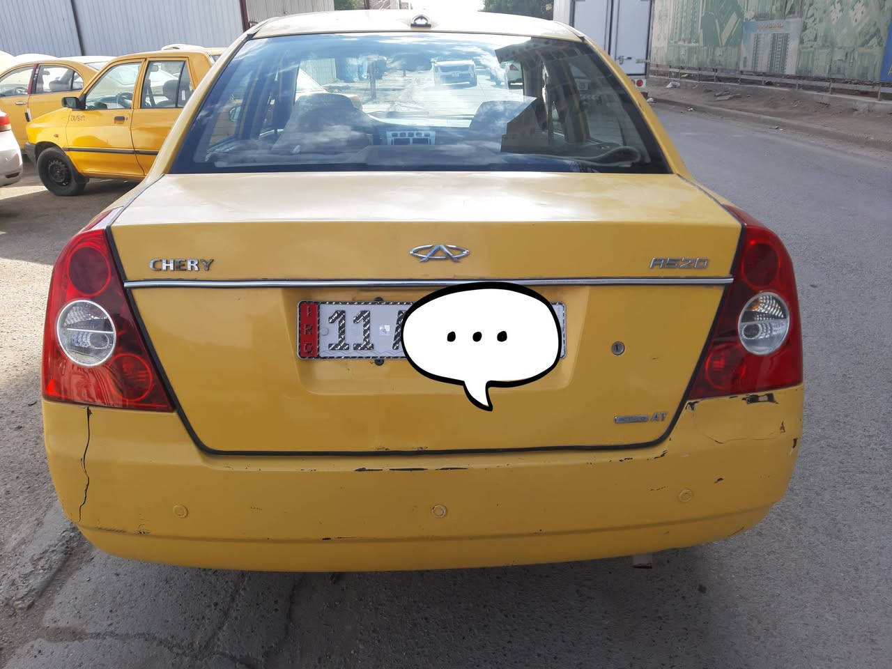 السلام عليكم
شيري اي 5 فايف موديل 2011  رقم بغداد جديد 
مصفرة هيئة وغرامة محورة كامري كير اوتو ومحرك نضيف لا تنقص ولا تبخر شاشة و ريمونت تقفيل بوب باتري جديد
السعر 30 وبيها مجال  
العنوان بغداد الدورة 
رقم ***********
