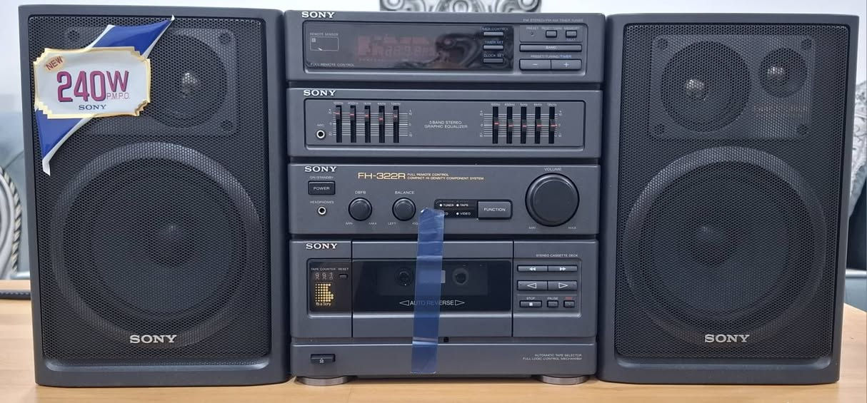 مسجل راديو ياباني ماركة SONY FH 322R
جديد غير مستخدم مع كافة الملحقات
راديو 3 موجات 
كاسيت قلاب 
اكولايزر
ريموت كونترول
السعر النهائي : 150 الف


**إذا كنت صاحب هذا الإعلان وتريد حذفه لأي سبب، رجاءا أرسل رسالة إلى الدعم الفني**