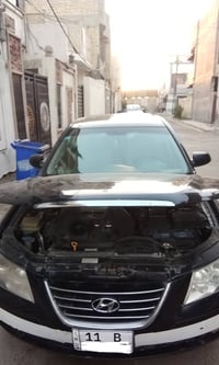 سياره سوناتا 2007تبريد بس غاز بيه شويا  ابروده السياره مابيه اي نقص رق...