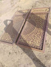 باب طلاكتين الطول مترين و85 والعرض متر و45 الشراي يتصل على الرقم مكلف ...