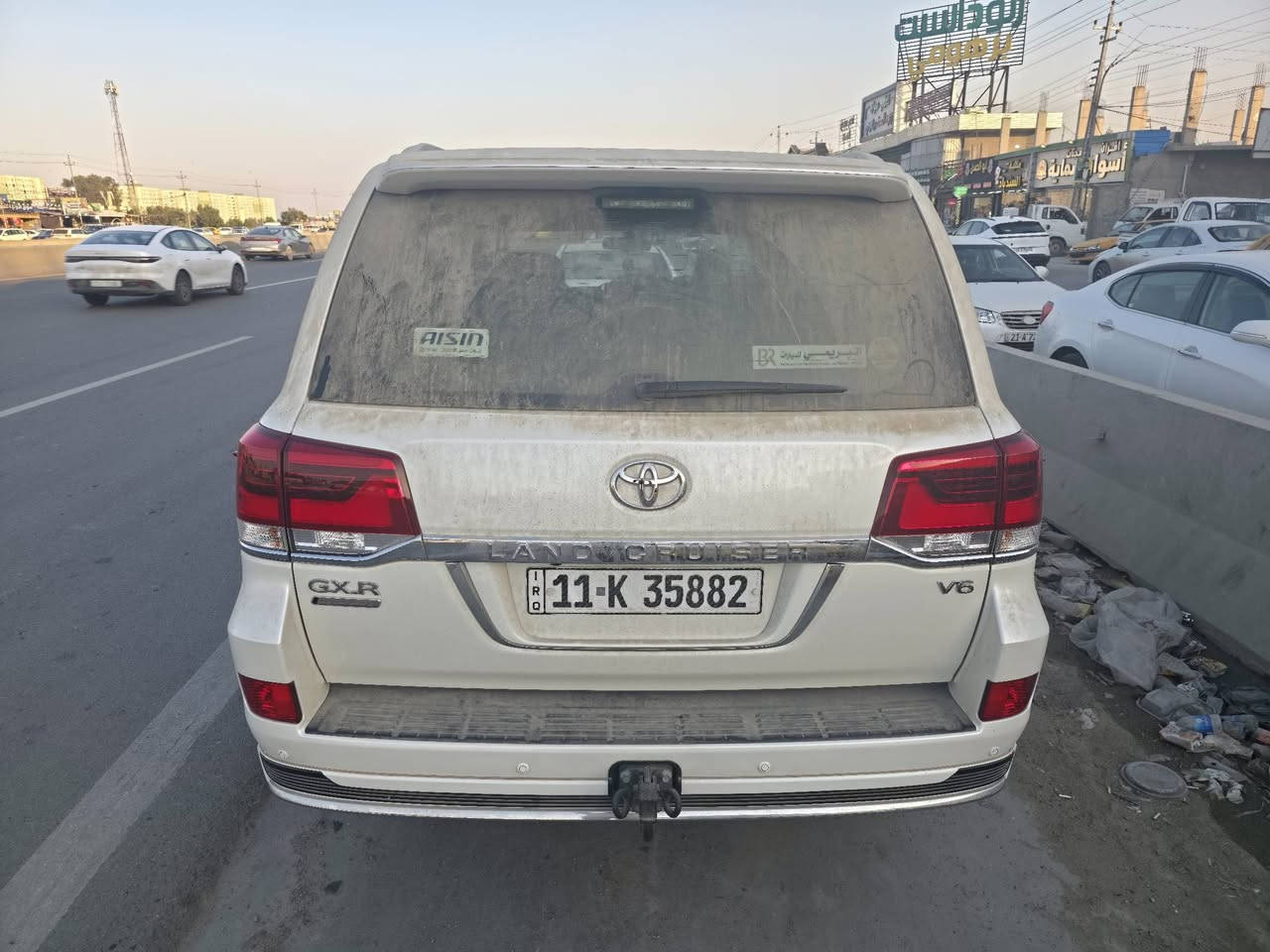 السلام عليكم لاندكروزر GX.R 2019 رقم بغداد السيارة فول 1/1  
مكفولة كفالة عامة من كلشي شخط ورصعة ماشية 65 الف 
السعر 570 ورقة 
*********** عنوان بغداد
