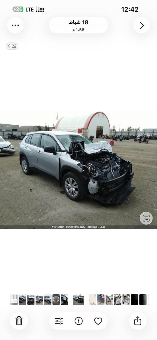 كورلا كروز
موديل 2022بانزين فقط بانزين فقط
ماشيه 45 مايل
مكينه 2000 
صبغ قطعه واحده فقط بنيت فقط مكفول لغود شواصي حادث سطحي سياره في جديده بمعنه الكلمه 
ملاحضه : بيها بارد في اماكن شويه بلقماره مال تحميل وبيها شويه بقبق جنطه 
مكان السياره بغداد الدوره 
السعر 153 $ ورقه وبيها مجال 
مواصفات
تحكمات ستيرن فول
شاشه كبيره
كار بلي 
هند بريك دكمه 
رادار امامي
تحديد مسار خروج 
للتواصل *********** بغداد, العراق
