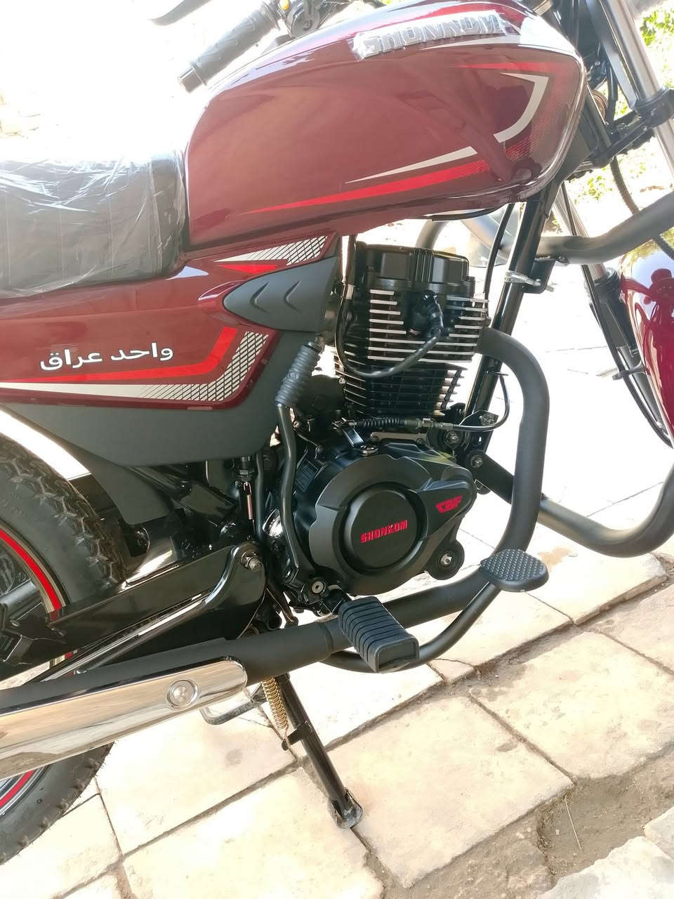 السلام عليكم اخوان دراجه شاينك موديل 26 اورق ماصارله شهر من طالعه بعده بجيس سعره مليون 100 وبيه مجال مكاني بل اثار بابل رقم ***********
