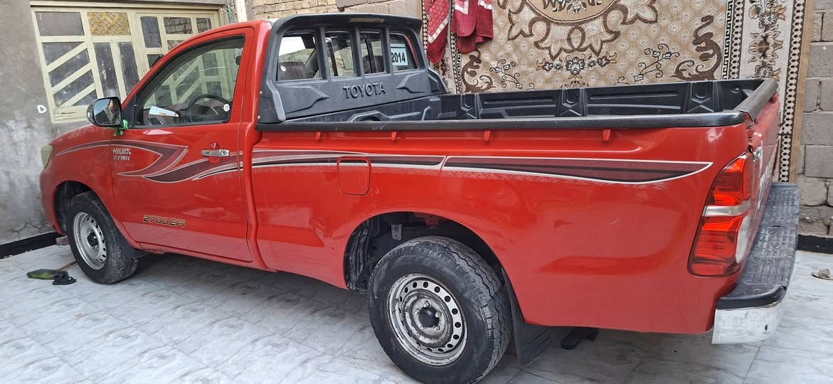 هايلوكس تك سعودي 2014 الرقم بابل موجوده بل بصره *********** الشراي ايخابر ويدلل السياره مكفوله
