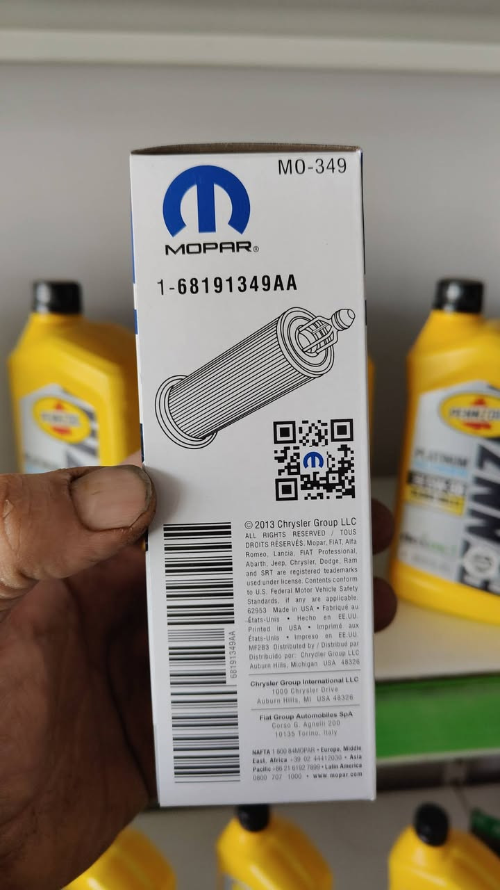 السلام عليكم
يتوفر لدينا زيت محركات بنز أويل pennz oil افضل خيار موصى بيه من شركة دودج لمحركات سيارات الدوودج
عنوان كركوك تسعين قرب حفته بزار مقابل دائرة الرقابة المالية يوجد توصيل 
واتساب ***********
