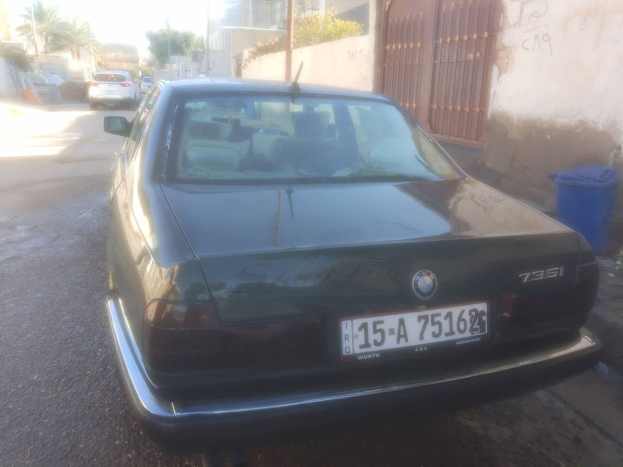 بي ام دبليو 735باسمي رقم ألماني انبار مجدده لسنة2030 مصبوغة عام جماليه تخم تاير جديد محرك كير نضيف داخل نضيف شاشه كامره خلفيه السعر 43وبيها مجال للشراي رقم الهاتف ***********عنوان التاميم قرب جامع الشافعي
