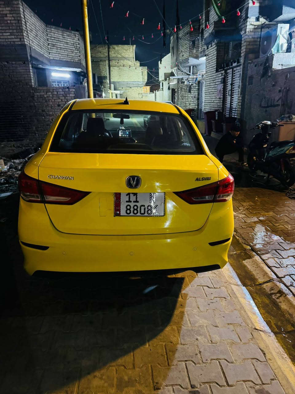 شانجان ال 7
موديل 2024

سياره ماشيه 40الف 

سياره بضمان الشركه 

سياره بيها منضومه غاز من الشركه انسه شي

 صفر 

سياره ضررها جاملغات اماميه ثنينهم معمرات 

وخسه بلدوسه موضحه بالصوره 

سياره خير من الله 

ملاحظه سياره قصد مطلوبه ١٤ مليون واصل ١١ مليون 

رايدها 51$

رقم ***********
