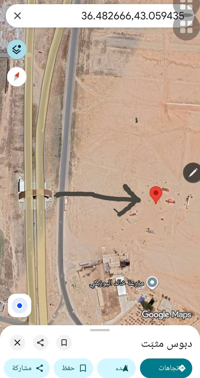 #عروض_مكتب_ارض_الملتقى2 

اسعار مناسبة 

قطع اراضي للبيع باسعار مناسبة 
مساحات 200متر 
سند ابيض 25

مقابيل الاقواص مدخل القوسيات خلف معمل ثلج اليوزبكي 

تبعد عن الشارع 50 متر 
سعر المتر 60 الف 

للإستفسار الاتصال على الأرقام التالية او مراسلة الصفحة او مراجعة المكتب 
*********** هزاع
*********** هزاع
*********** مرشد

عنوان المكتب القوسيات طريق دهوك-موصل مجمع المختار قرب ماركت الياسمين 
#مكتب_ارض_الملتقى_لتجارة_العقار_2
