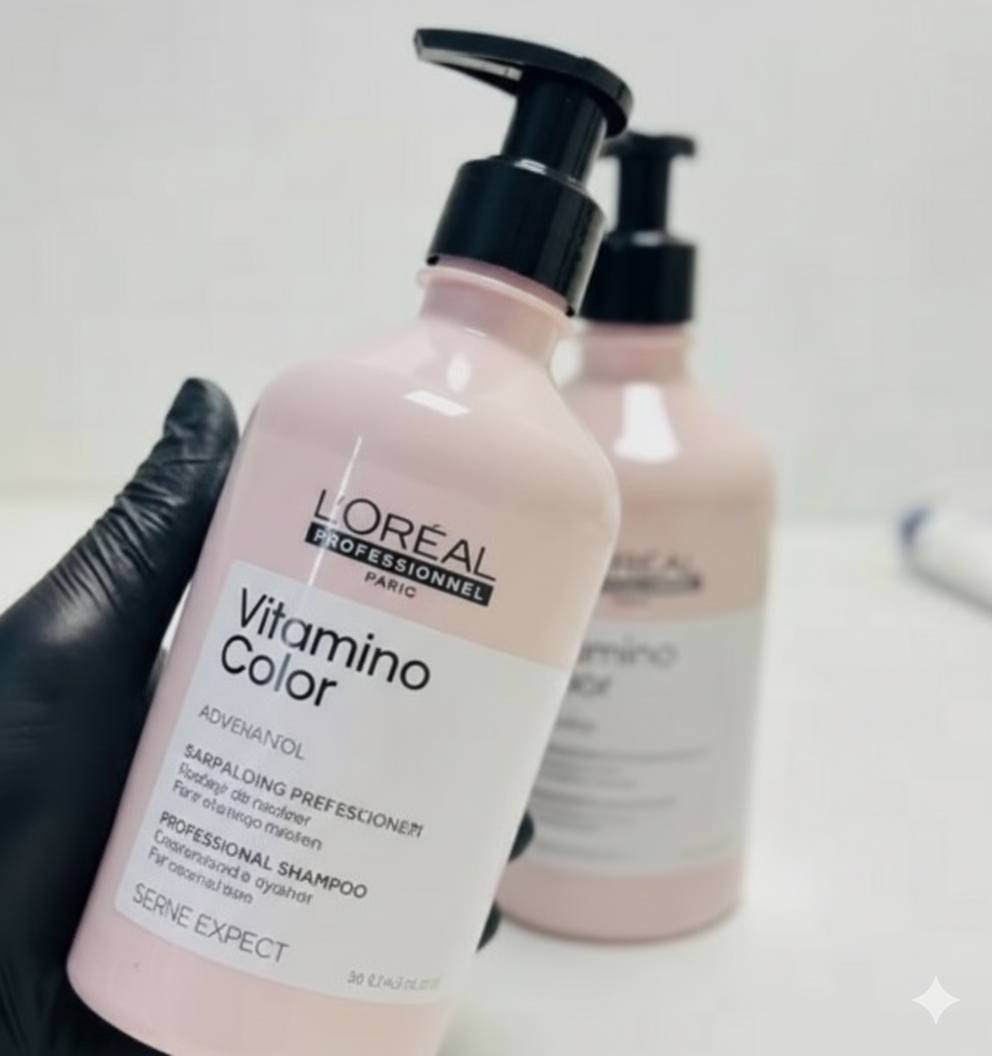 للشعر المصبوغ أو التالف.. الحل الأمثل من لوريال باريس! ✨
دللي شعرك بالعناية الاحترافية اللي يستحقها:
​Vitamino Color (الوردي): يحافظ على لمعان لون صبغتك ويحميها من البهتان.
​Absolut Repair (الأصفر): يرمم الشعر التالف والمجهد ويعيد له حيويته ببروتين الكينوا الذهبي.
​✅ النتيجة: شعر ناعم، صحي، ومظهر صالونات من أول غسلة!
​🚛 متوفر خدمة توصيل لكافة المناطق.
📥 للحجز أو الاستفسار، راسلينا على الخاص.
​#لوريال #عناية_بالشعر #شامبو #تجميل #توصيل #شعرك_صحتك #LorealParis #SerieExpert


**إذا كنت صاحب هذا الإعلان وتريد حذفه لأي سبب، رجاءا أرسل رسالة إلى الدعم الفني**