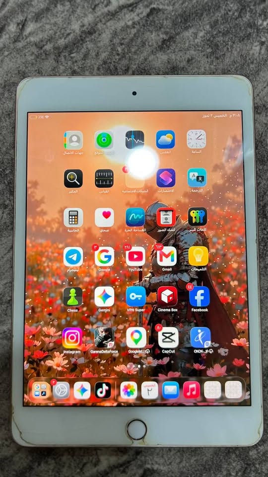 ايباد mini 5 2019 ابل ايفون مستخدم و خالي من اي عيوب او كسور و بدون تبديل اي قطعه داخليه او خارجيه   يشغل 60 فريم بالبوبجي  و سعه الذاكره 64 غ،ب 
السعر 225 الف العنوان الصقلاويه…للاستفسار الاتصال على الرقم *********** واتساب او شريحه
