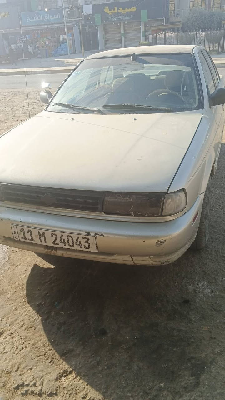 نيسان سني 94كيرعادي السياره مال جناي كيرومحرك كفاله طخم تايرباتري جديد تحويل تحويل مباشر ***********السعر25ورقه
