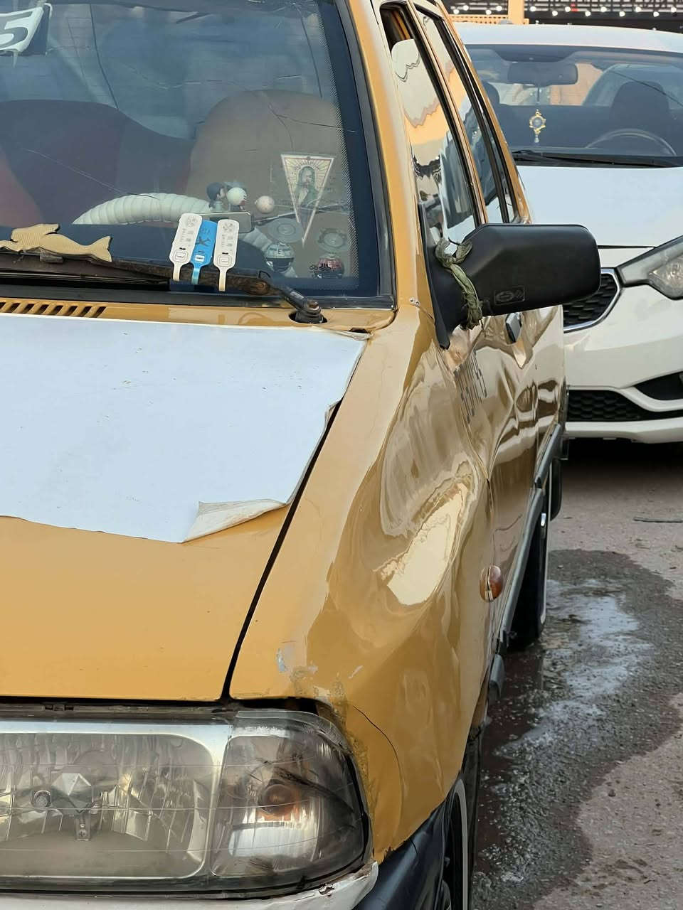 من رخصت صاحب الكروب سايبه للبيع موديل(15)نضيفع مصفره هيه وغرامات مكان السياره دوانيه قضاء الشاميه السعر( خاص) شراي ينتصل وبي خير ويدلل ***********
