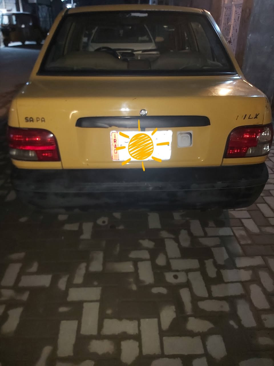 السلام عليكم سايبه البيع مديل 13مصفره هيه وغرامه سعر ٢٤ العنوان بغداد سبع قصور رقم ***********
