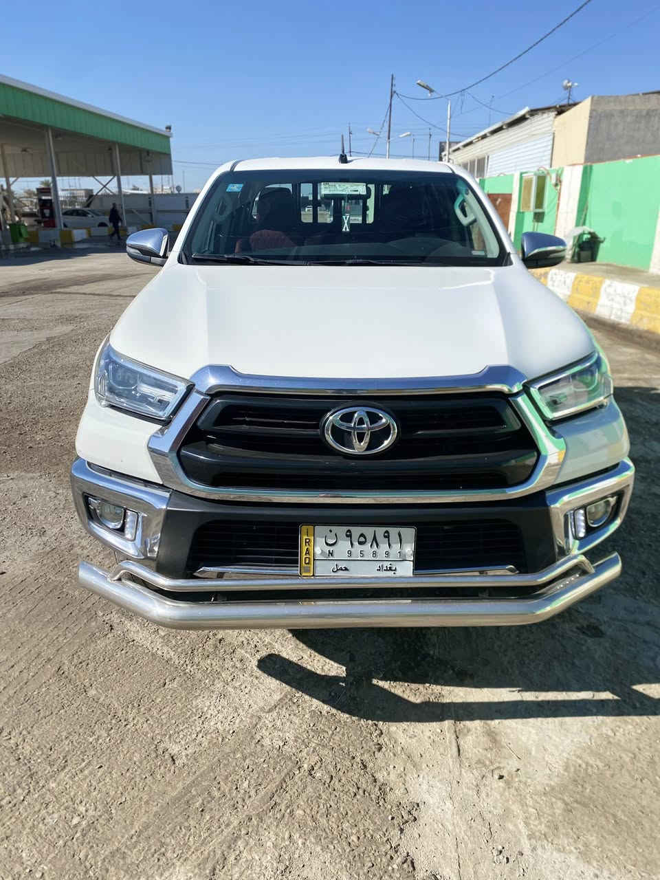 هايلكس 2021 ساز كفاله عامه ماشيه 140 الف
رقم بغداد بسمي السعر 300 وبيه مجال 

عنوان /صلاح الدين -الدجيل /***********
