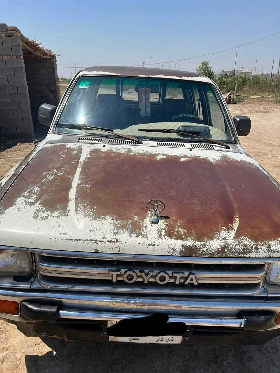 البيع موديل 90 كفاله عامه رقم ذي قار مشروع وطني سنويه جديده محرك 3y سياره جاهزه من  مال جناي تخم تاير حداديه كله جديد العنوان ذي قار الفجر ***********
