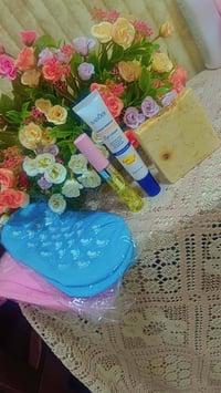 كريم حول العين • صابون لبان • سيروم رموش