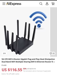 راوتر سيم كارت • 5G • واي فاي 6