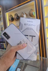 📱  وحش الموبايلات 🙂   انفنكس GT 30 PRO لون (ابيض 😍)  الذاكره :256  الع...