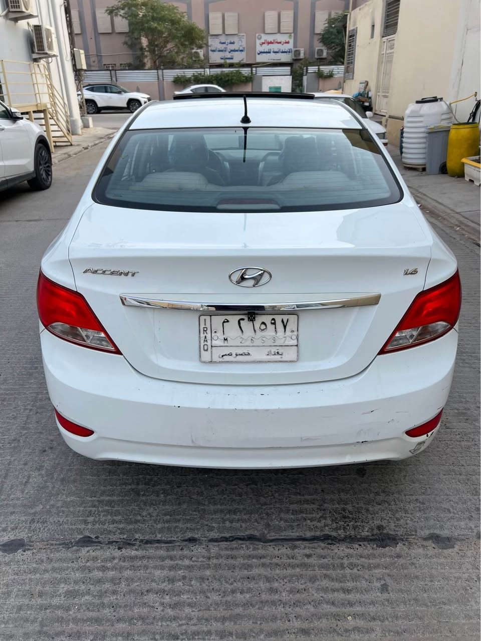 🚗 للبيع – هيونداي أكسنت (وارد خليجي)

📌 الموديل: 2016

⚙ المحرك: 1600 

✨ الحالة: السيارة فول مواصفات 

🪪 الرقم: بغداد بسمي

💰 السعر: 105 قابل للتفاوض 

   *********** ☎️

السلام عليكم اكسنت ١٦ رقم بغداد بسمي فول فتحمه شاشه كامره ويل كب تحكم محرك ١٦٠٠ دبل خطره  مكينه كير نضاف

حداديه زينه تبريد ثلج سيارة بيها قطعتين صبغ فقط بدون داخل جاملغ وباب اثر دحجه بسيطه السعر ب105 وبيها مجال 

مكان سياره نجف الشراي يتصل النجف, العراق
