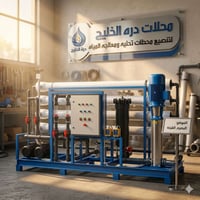 دره الخليج • تحلية مياه • صيانة محطات