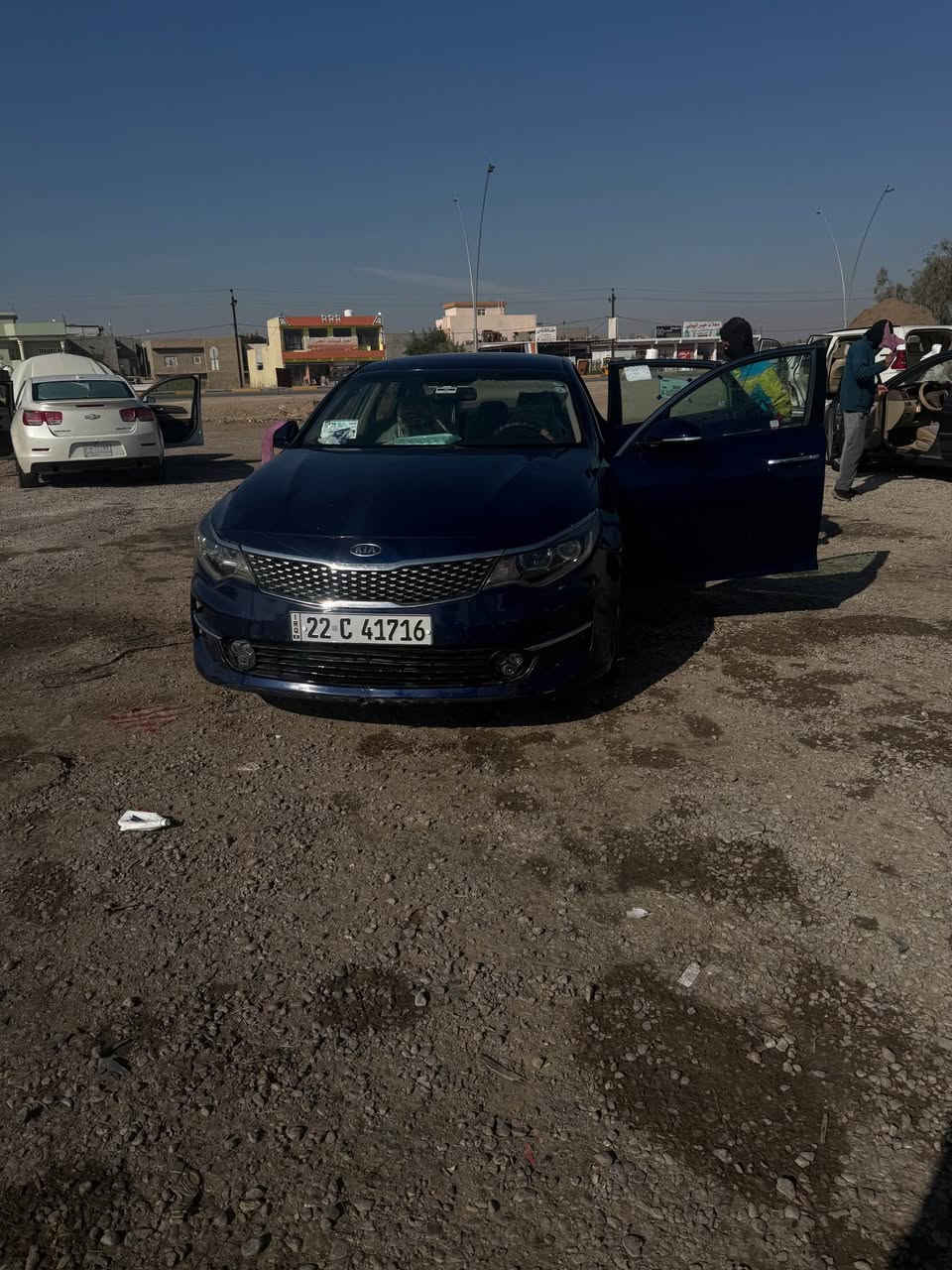 السلام عليكم كيا اوبتما ٢٠١٦ للبيع وارد امريكي بيها ٥ قطع صبغ بدون معجون وعل فحص رقم اربيل تحويل كامل ب ١١٥ وبيها مجال رقمي *********** بلاد, صلاح الدين
