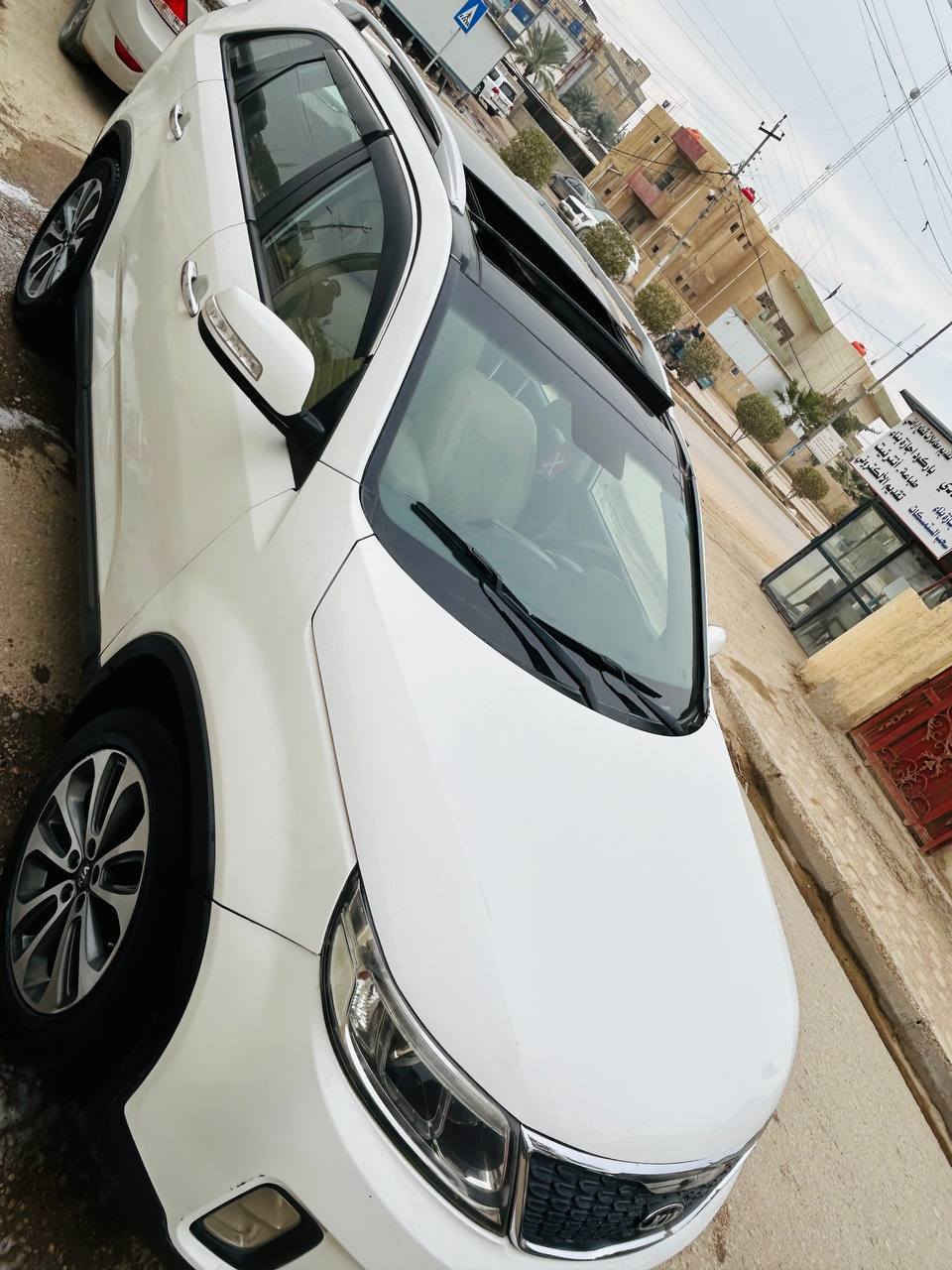 السلام عليكم كيا سورنتو خليجي كويتي للبيع موديل 2014 رقم بغداد دولي فول مواصفات مكينه 6سلندر 7راكب بنوراما بصمه شاشه كامره حساسات ويل كروم اشاير بلمري مري شفط كشنات جلد لسيارة فول واحد علا واحد بيها صبغ صفحه لسعر 143 لمكان بلقاسم ***********
