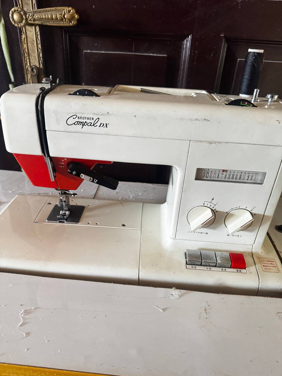 السلام عليكم 
مكينة برذر
نظيفة مع ميز +جنطة 
السعر 150 الف 
مكاني السيدية


**إذا كنت صاحب هذا الإعلان وتريد حذفه لأي سبب، رجاءا أرسل رسالة إلى الدعم الفني**