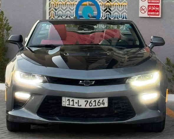 Chevrolet Camaro Rs 2020 شوفرليت كمارو
صبغ ٤ قطع فقط الباقي مكفول
ماشيه 53 الف ميل حقيقي
رقم بغداد الجديد سنويه و هزه جدد بأسمي
المواصفات Rs :
- محرك حجم 2000 تيربو 🚀 
- قمارة كشف
- شاشة CarPlay
- كاميرا خلفية دوارة
- شفتات ستيرن تبترونك
- داخل لونين احمر و اسود
- كشنات جلد 
- كشنات تحكم كهرباء
- بصمة ابواب و بصمة تشغيل
- تشغيل عن بعد
- هاند بريك بصمة كهرباء
- ويل حجم 20 اصلي
- زينون عالي / ناصي / كشافات صدر امامي خلفي جديد 
التبريد ثلج
السعر130 ورقه 
عنواني بغداد / الدورة
***********
