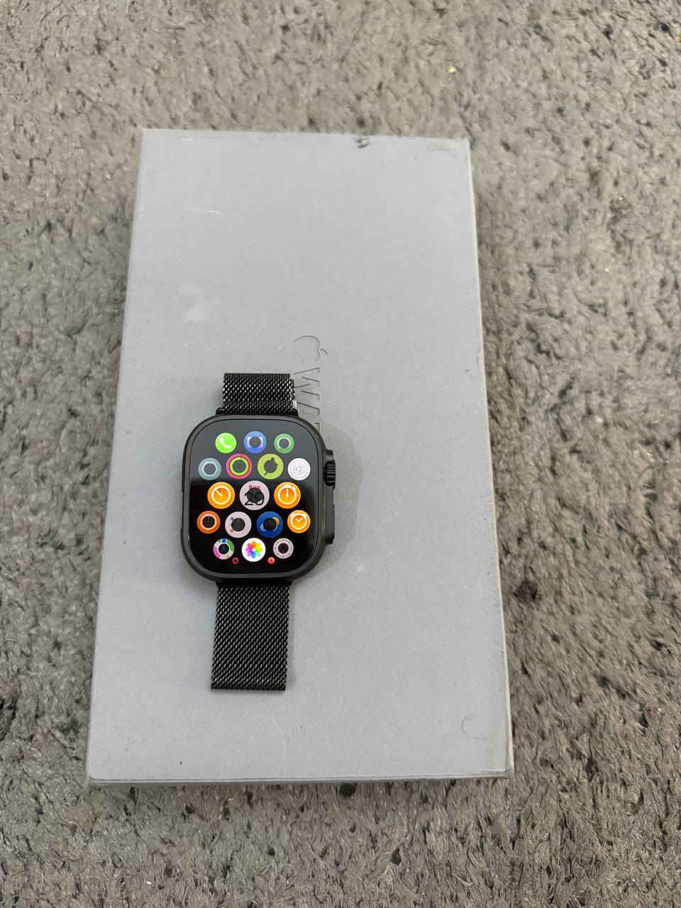 السلام عليكم
للبيع Apple watch الترا 2 حجم 49 
بطاريه 100% نظيفه نقص سير اصلي فقط
السعر 690 نهايتها مكاني شارع فلسطين


**إذا كنت صاحب هذا الإعلان وتريد حذفه لأي سبب، رجاءا أرسل رسالة إلى الدعم الفني**