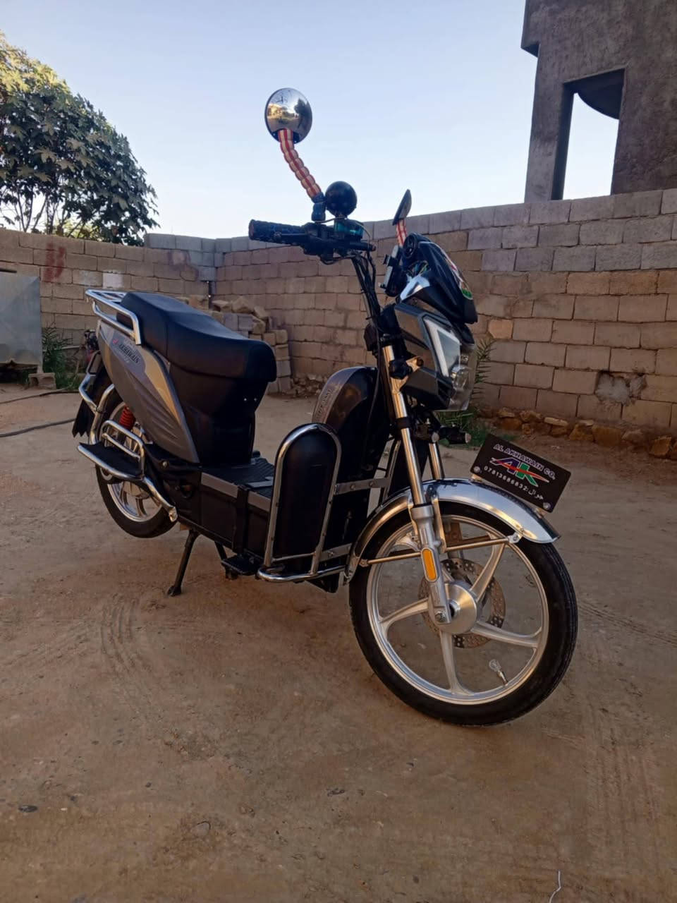 السلام عليكم للبيع موطور شحن هارلي موديل 25   6 باتريات 36 امبير
للاستفسار ***********
