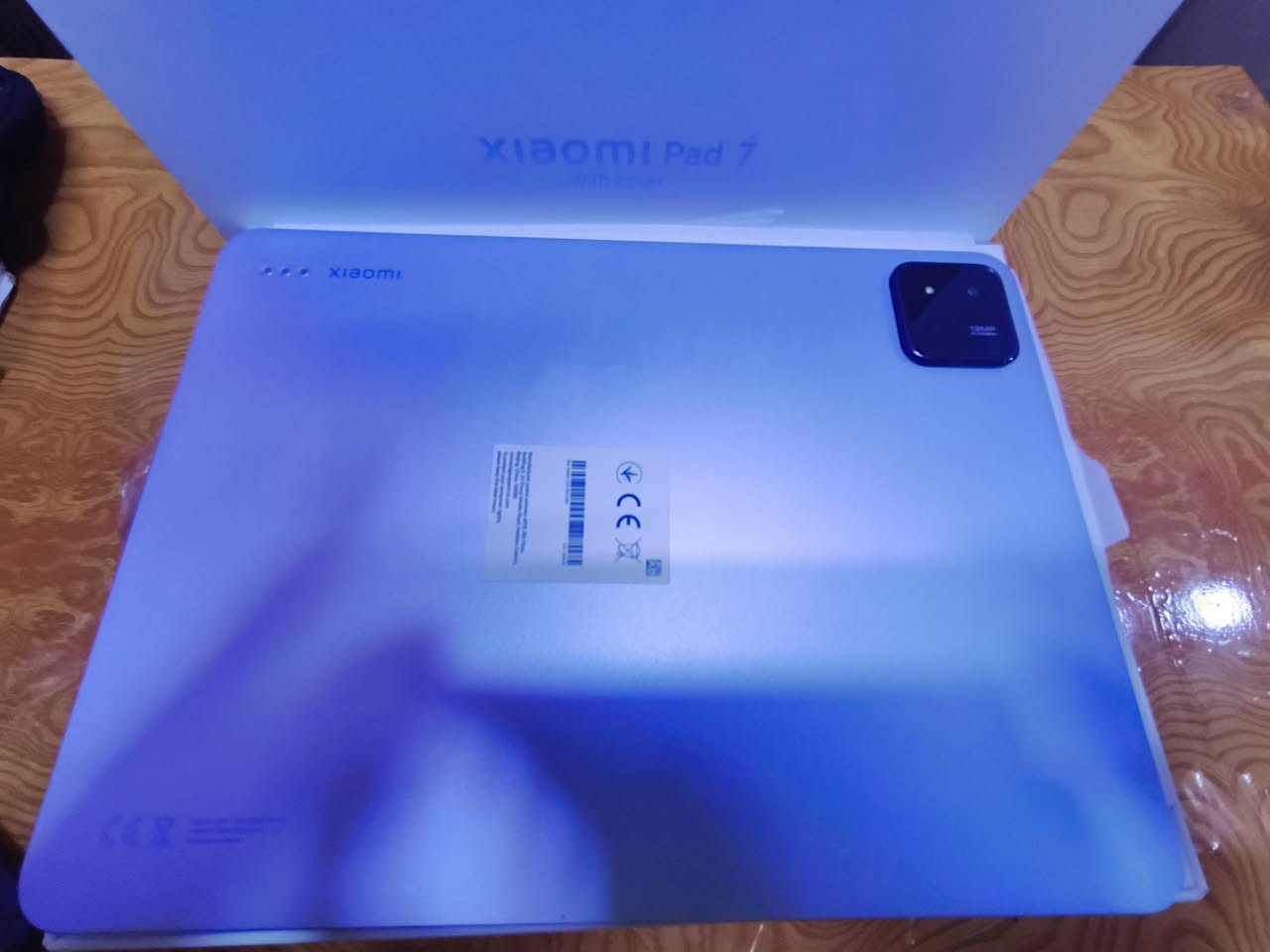 السلام عليكم
ايباد من شركة شاومي العالميه 
شاومي باد سفن

بيع او مراوس

ذاكرة كليه 256
رام 8+8
بطاريه 8800ملي ام
شاحن 45واط 
عددت دورات الشحن 4 
مع لاصق ضد الكسر بالجهاز 
مع الحافض الاصلي 

السعر ((400))الف قفل 
العنوان بصرة قبله شارع السوق الكبير 
هاتف ***********
***********
