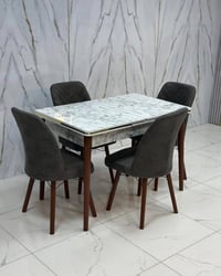 ميز طعام سلايد • تركي أصلي • 4 و6 كراسي