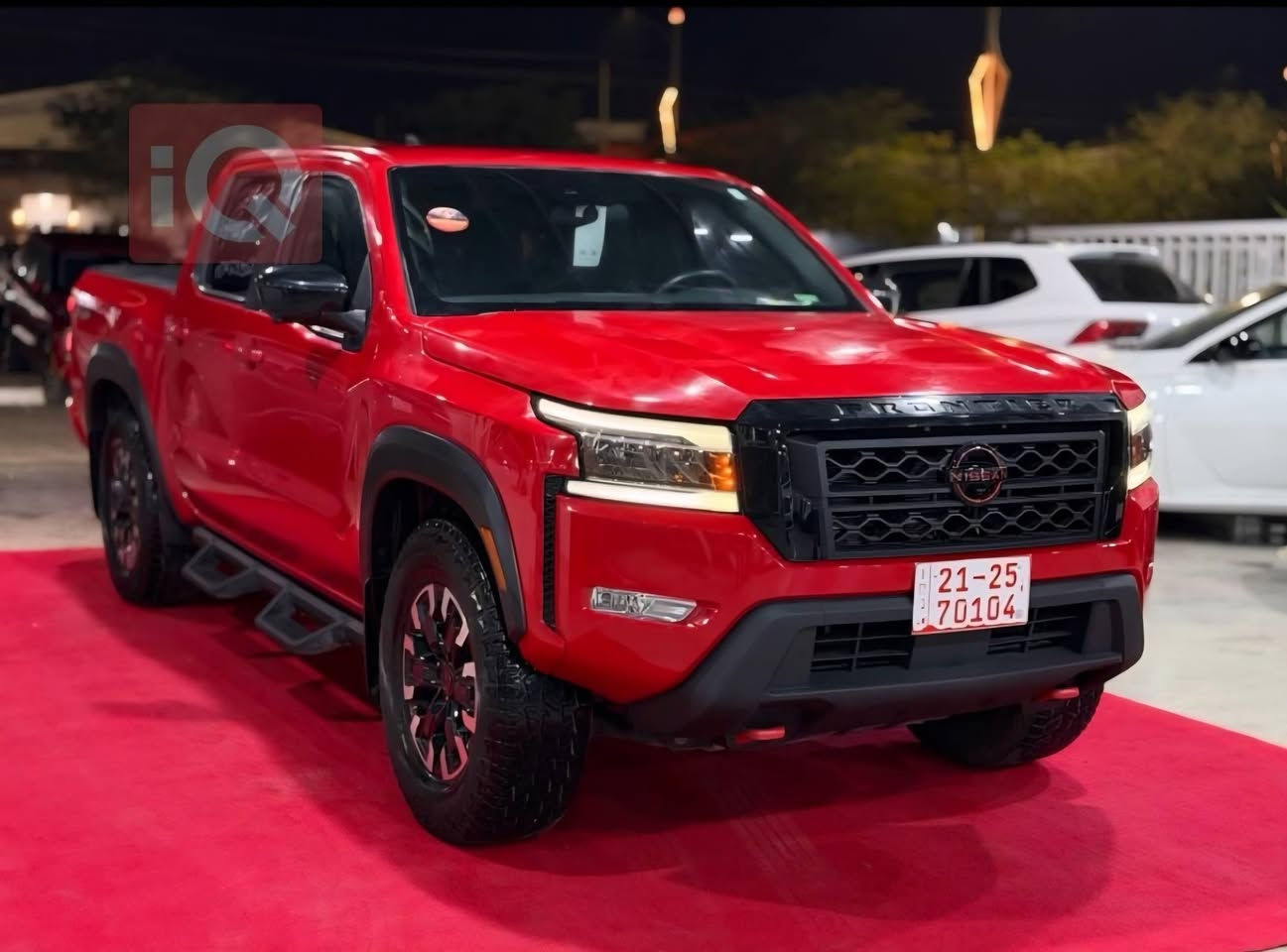 نيسان فرونتير
موديل 2024..موصفات برو..
ماشي 11 الف..قطعتين سرقة..
بدون ايرباك..بدون دواخل..
موجود بكركوك..سعر  220 $
***********
