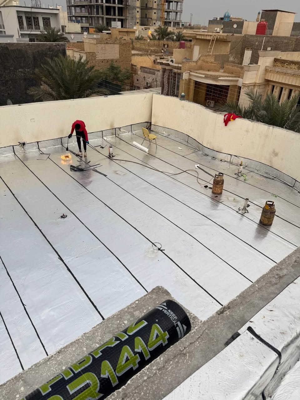 يتوفر لدينا افضل نوعيه ايزوكام نوعيه 1414 و نوعيه انجيكو مستعدون لتغليف سطوح منازل ودوائر حكوميه بسعار مناسبة وضمان 10 سنوات لطلب اتصل على ارقام التاليه
***********
*********** عمارة, ميسان
