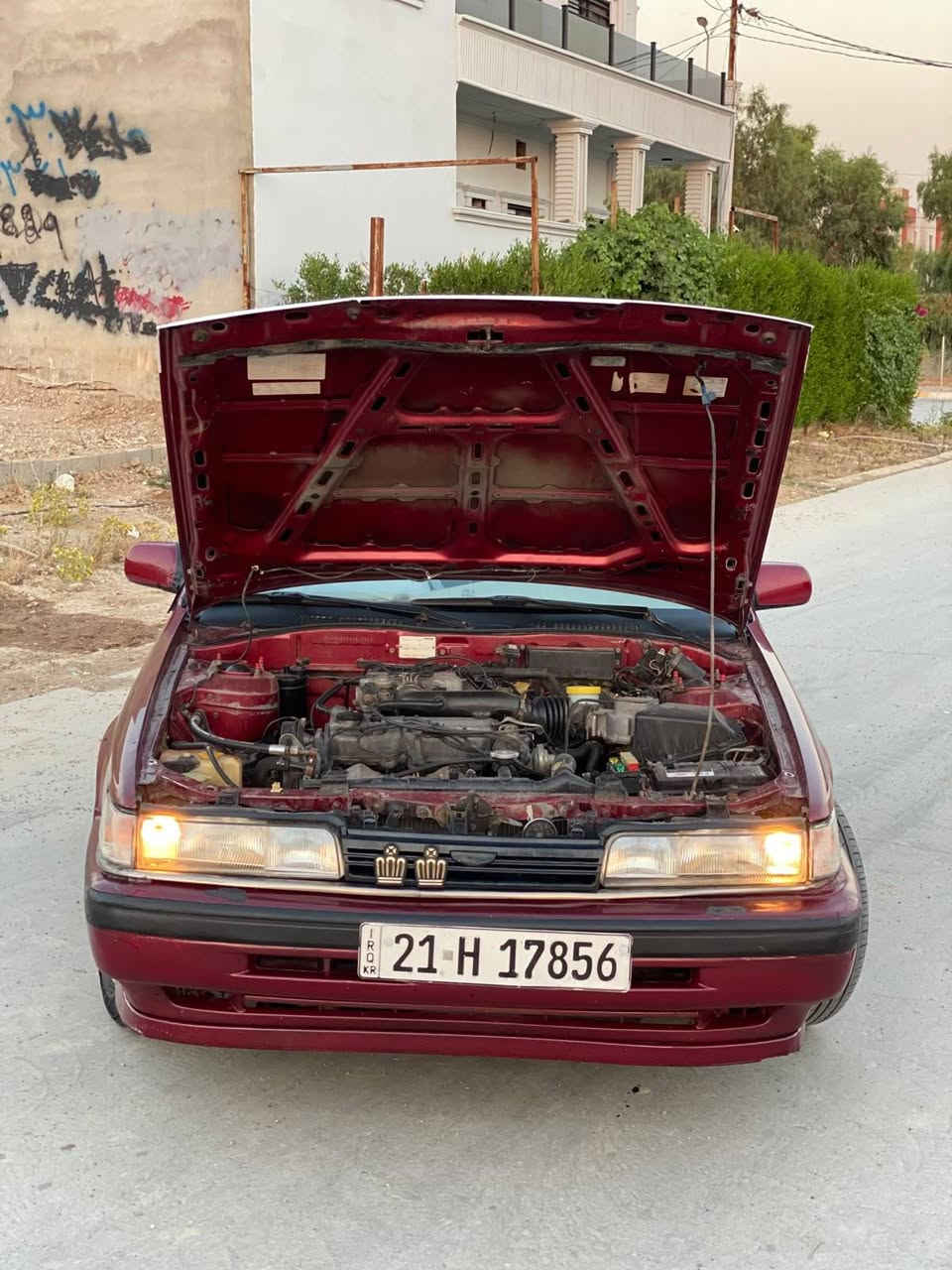 سلام عليكم
مازدا 626
سنويه 2031 جديد شرط تحويل وكالة
هزا وافحص مروريه جديد 
موديل 1991
كيرعادي
محرك 8 بخ
لاصرف ولابخار 
4 جام كهربائي
4 تايرات جديد جديد
صدرامامي والخلفي شرط
دواخل نضيف
كهربائيات شرط
سيارا مصبوخ جماليه
***********
***********
سعر 37 بي مجال قليل كركوك, العراق
