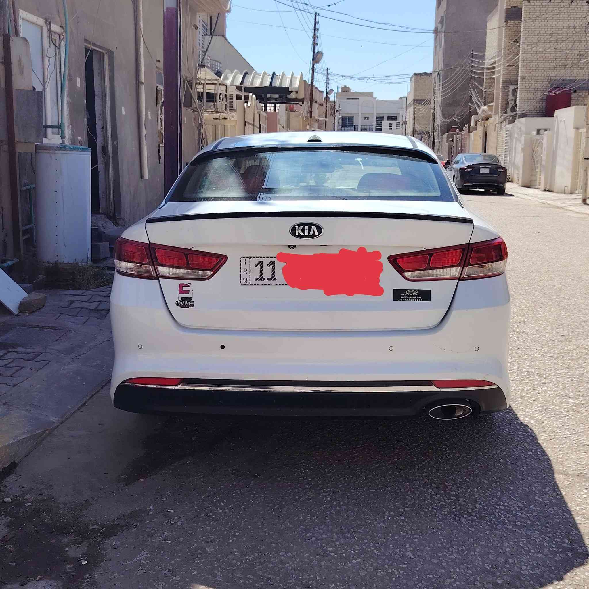 سلام عليكم اوبتما للبيع موديل 2016 محرك 2400 رقم. بغداد راعيه كربلاء سعر 130 وبي مجال رقم ***********
