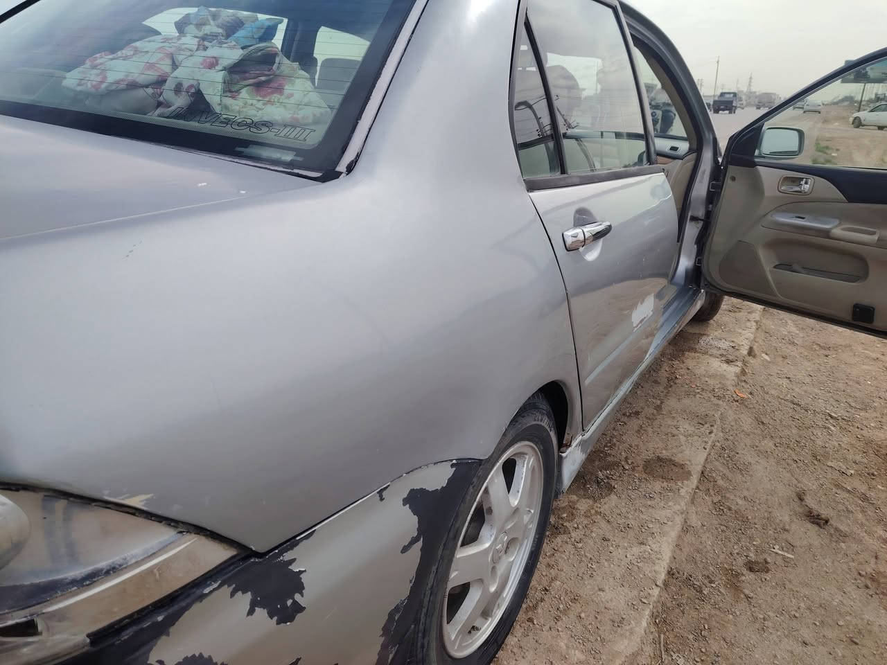 لانسر بومة ٢٠٠٧ محرك ١٥٠٠ مكفول كير اوتو مكفول
السياره مصبوغة عام للجمالية حادث جاملغ يمنة خلفي

رقم بغداد الدولي

شاشة كار بلي حجم ١٠
تدفئة تبريد شغالة

الدواخل بحالة جيدة

الحدادية ٧٠بالمية الامامية

الخلفيه جيدا جداً
نقوصاتها اذان كير سفلية وكونترول جام 

ويل كب سلفر

السعر ٦٥ قابل للتفاوض

المكان بعقوبة


**إذا كنت صاحب هذا الإعلان وتريد حذفه لأي سبب، رجاءا أرسل رسالة إلى الدعم الفني**