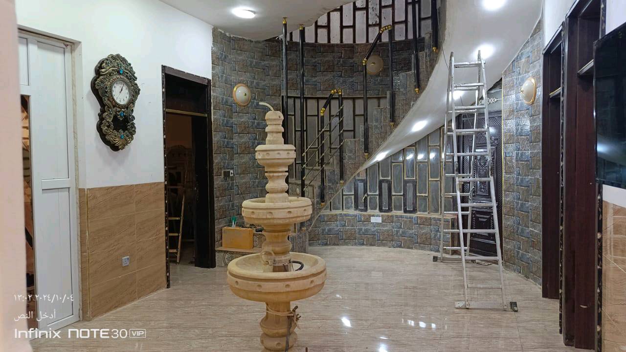 بيت للبيع طابو الزهور في الموصل الكندي الثانيه واجهه 12 نز ال 25 باسمي السعر 290 مليون
شكد مساحة الأرض والدار؟ وكم عدد الغرف والحمامات؟: 
7 غرف
300م
169م بناء
4 حمامات
شنو سعر البيع النهائي؟ وهل أكو مجال بالسعر؟: 
290مليون
عندك صك أو وثيقة رسمية وجاهزة للبيع والنقل؟: 
نعم