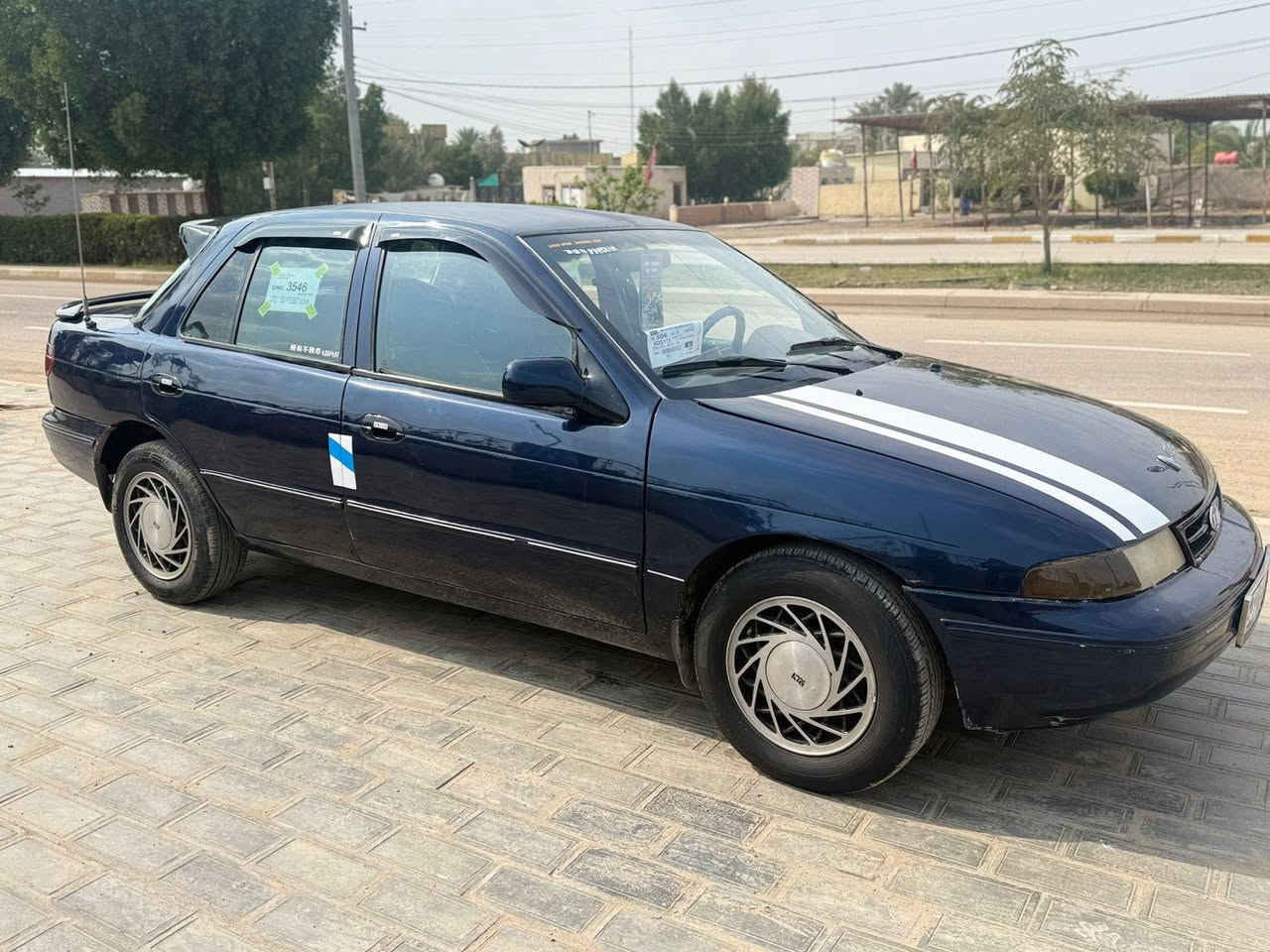 ياالله السلام عليكم 
كيا سيفا موديل 93 مصبوغه حزام قماره بلاديه 
السياره حداديه جديده 
كير محرك خير من الله 
تخم تاير 
السعر 37 اذا مايعجبك السعر اعبر المنشور السوك كلشي بي 
***********
