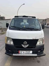 نيسان اورفان للبيع فقط رقم مثنى سنوية باسمي شرط التحويل  محوره مكينه و...